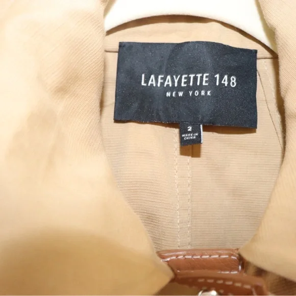 Lafayette 148 Cotton-Linen Barn-Style Jacket - Picture 7 of 8